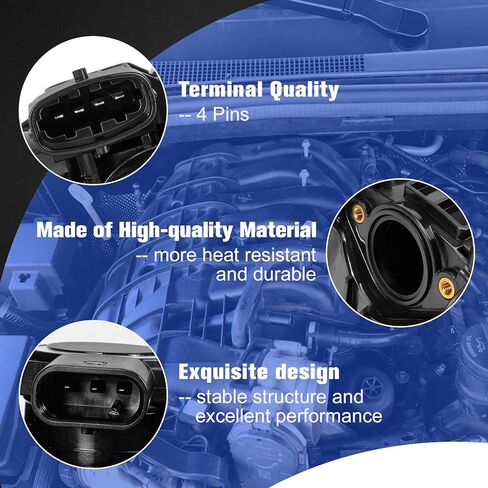 68492577AA مشعب السحب مع المحرك والمستشعر متوافق مع Ram 1500 3.0L V6 ديزل 2014-2018، جيب جراند شيروكي 2014-2019 استبدل 68211167AA 68211206AC 68535767AA in Kuwait