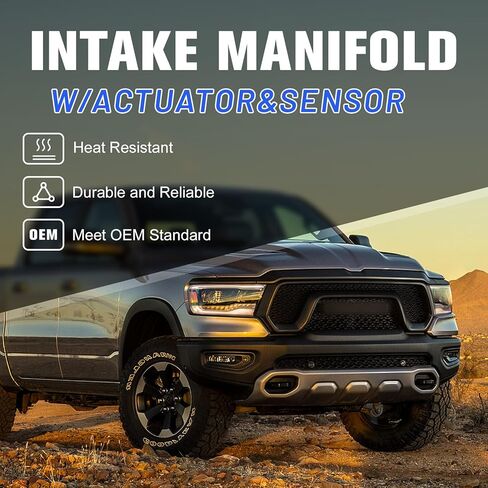 68492577AA مشعب السحب مع المحرك والمستشعر متوافق مع Ram 1500 3.0L V6 ديزل 2014-2018، جيب جراند شيروكي 2014-2019 استبدل 68211167AA 68211206AC 68535767AA in Kuwait