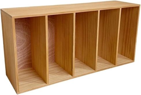Bookcase Distressed Five Tiers Desk Wooden Bookshelf Retro Storage Rack for Home Office Dormitor Modern in Saudi Arabia