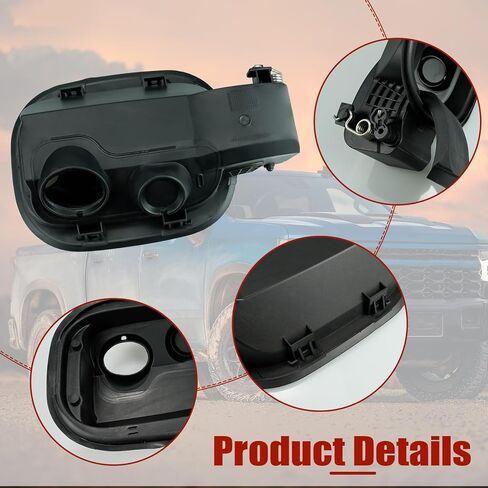 84745944 غطاء أنبوب حشو خزان الوقود لسيارة Chevy Silverado 1500 2019-2025 يناسب فقط سرير شيفروليه غاز 6.6 قدم، مجموعة باب الوقود بغطاء الغاز، يستبدل 84492771، 84745974 in Kuwait