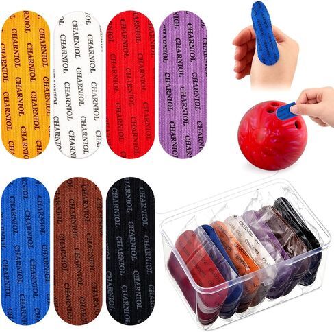 Charniol 140 Pieces Bowling Tape Thumb Bowling Finger Tape Bowling Ball Tape for Thumb Hole Bowling Thumb Tape Bulk for Sport Supplies in Saudi Arabia