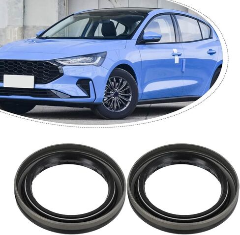 2-Pack Driveshaft Oil Seal Transmission Ring for Ford Fiesta MK4 MK5 MK6 Escort Ikon Classic 1995-2015 Replace OE 1805715 1005745 1096669 in Kuwait