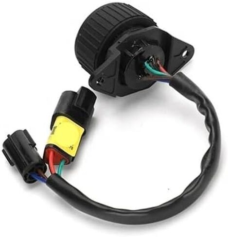 Excavator Throttle Knob Switch Dial Fuel Knob Compatible With R210-9 R220-9 R-9 Models Fits 21Q4-20812 Replacement Part in Saudi Arabia