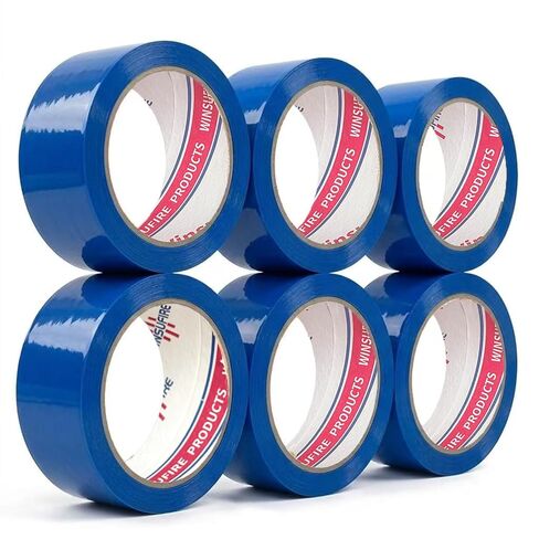 Strong Multicolour PackingTape for Shipping, Moving and Taping up Box, Color Packing Tape,Total 390Y, 1.88 inch x 65 Yards,6 Rolls, Packaging Tape (Red) in Saudi Arabia