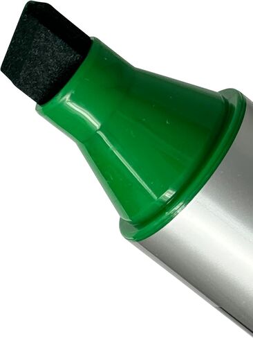 Bild Jumbo Permanent Markers, Chisel Tip, 4 Colors - Black, Red, Green, Blue - Waterproof Quick-Drying Ink, Extra Large Thick Wide Tip for Cardboard, Posters, Shipping Boxes (Black, Blue, Green, Red) in Saudi Arabia