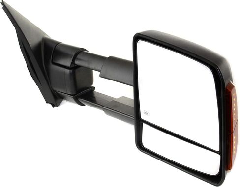 مرآة سحب ساخنة من جانب الركاب من Garage-Pro لسيارة Toyota Tundra 2007-2021 مع ضوء إشارة الكابينة القياسية المزخرفة in Kuwait