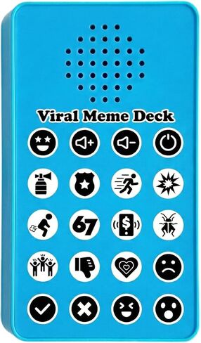 Sound Effects Machine 67 Meme Gifts Funny Gag Buzzers for Trivia Games Show Party Button Board Night Prank Cricket Fart Noise Maker in Saudi Arabia