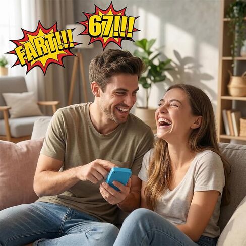 Sound Effects Machine 67 Meme Gifts Funny Gag Buzzers for Trivia Games Show Party Button Board Night Prank Cricket Fart Noise Maker in Saudi Arabia
