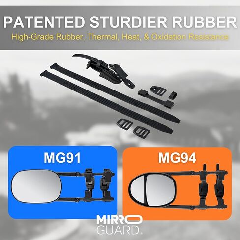 Replacement Parts for Extended Towing Mirrors MG91 & MG94 – Repair Accessories Kit for Universal Clip-On Side Mirror Extensions for Pickups, RVs, and Trailers (MG91 & MG94) in Saudi Arabia