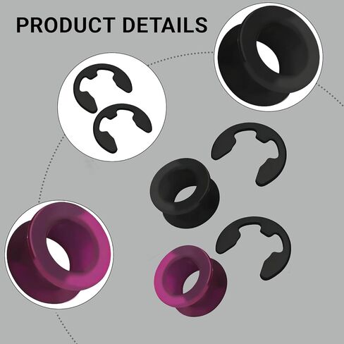 2PCS Shift Cable Bushing Repair Kit with Clips Shifter Cable Bushing, Transmission Shift Linkage Bush Repair Tool Kit Replacement for Saturn Toyota Jeep Chevrolet Pontiac OEM# 33835-08010 in Saudi Arabia