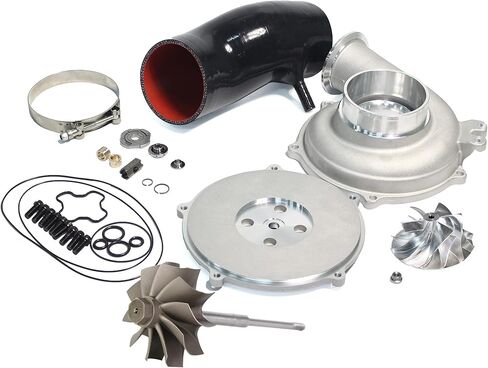 1999.5-2003 7.3L GTP38 Turbo Bigger 66/88mm Billet Compressor Wheel DIY Upgrade Rebuild Kit in Saudi Arabia