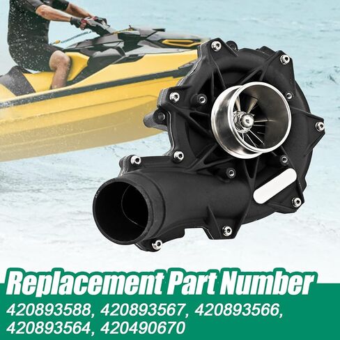 مجموعة شاحن فائق 420893588 متوافقة مع شاحن توربيني Sea-Doo 300 GTX RXP RXT (2016-2025) استبدال 420893567 420893566 420893564 420490670 in Kuwait