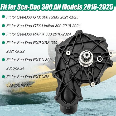 مجموعة شاحن فائق 420893588 متوافقة مع شاحن توربيني Sea-Doo 300 GTX RXP RXT (2016-2025) استبدال 420893567 420893566 420893564 420490670 in Kuwait