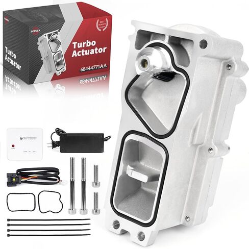 Turbo Actuator with Calibrator Compatible with Dodge Ram 2500 3500 4500 5500 6.7L Cummins 2019-2024, 68444771AA VGT Turbocharger Actuator Replacement for 5456365 5498271RX P5640906 HE300VG in Saudi Arabia