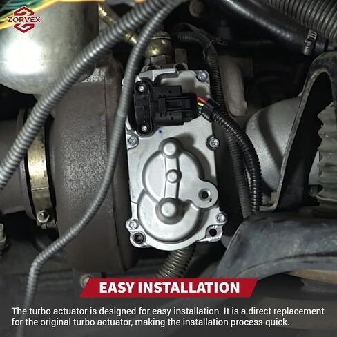 Turbo Actuator with Calibrator Compatible with Dodge Ram 2500 3500 4500 5500 6.7L Cummins 2019-2024, 68444771AA VGT Turbocharger Actuator Replacement for 5456365 5498271RX P5640906 HE300VG in Saudi Arabia