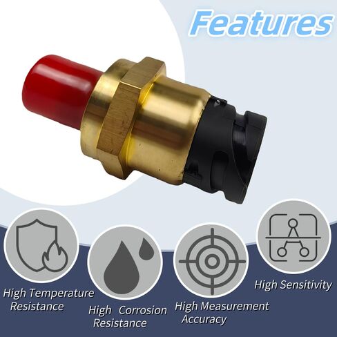 1077574 Oil Pressure Sensor,Replaces 227114 63038,Compatible with Vol vo D12 VN VNL Truck D7 D9 D10 D1 in Saudi Arabia