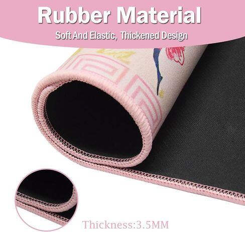 Mahjong Mat 31.5x31.5 Inch Pink, Non-Slip Noise Reduction Gaming Mat with Black Carrying Bag, Portable Waterproof Table Mat for Mahjong, Poker, Board Games Table Mat, Card Games, Tile Games, Dominoes in Saudi Arabia