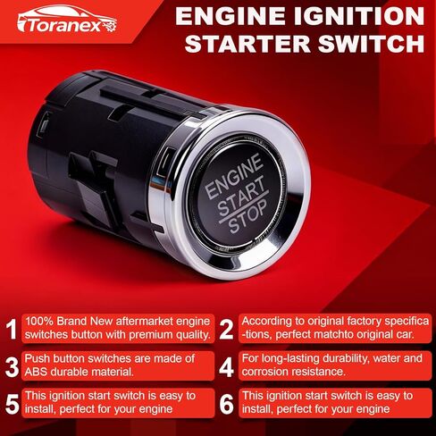 35881-TG7-A03 Ignition Starter Switch Compatible with Honda Pilot Passport Ridgeline 2016-2019, Start Stop Button Replaces 35881TG7A03 35881-TG7-702 35881-TG7-701 in Saudi Arabia