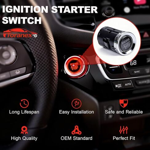 35881-TG7-A03 Ignition Starter Switch Compatible with Honda Pilot Passport Ridgeline 2016-2019, Start Stop Button Replaces 35881TG7A03 35881-TG7-702 35881-TG7-701 in Saudi Arabia
