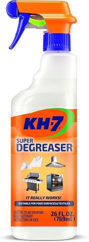 Heavy Duty Degreaser for Oven, Stove, Grill, Food Surfaces, Vehicles, Clothing & More. 25 oz in Saudi Arabia
