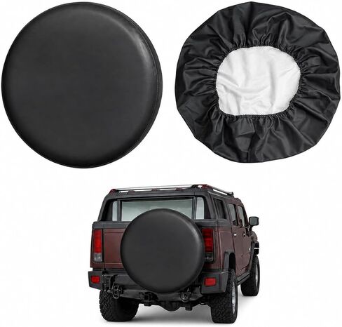 Spare Tire Cover for ST235/80R16, Fits 30–31 inch Tire, Trailer RV SUV Truck, Sun Rain Dust Protection Wheel Cover, Universal Tire Protector in Saudi Arabia