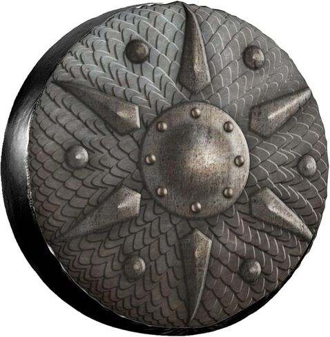 Spare Tire Covers for Trailers,Round Shield Scales Wheel Protectors Waterproof Sun Protection Universal Fit for Trailers Rv SUV Truck Camper Travel Trailer Accessories,15 inch in Saudi Arabia