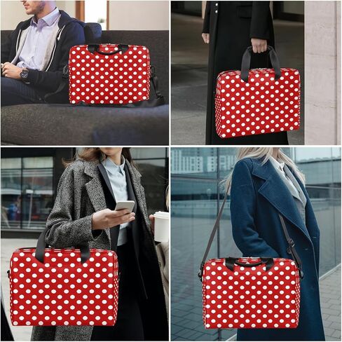 16 Inch Laptop Bag Pink Flowers Watercolor for Women Men Waterproof Computer Carrying Case Handbag Shoulder Briefcase in Saudi Arabia