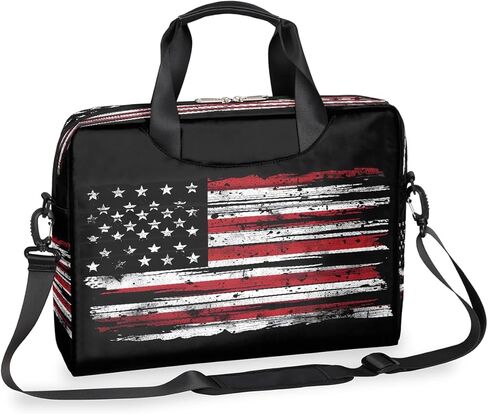 16 Inch Laptop Bag Pink Flowers Watercolor for Women Men Waterproof Computer Carrying Case Handbag Shoulder Briefcase in Saudi Arabia