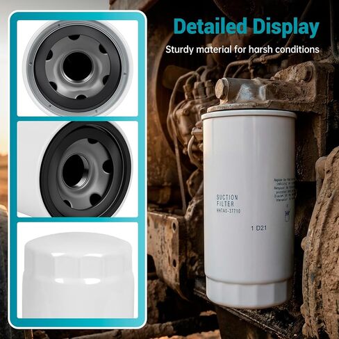 HHTA0-37710 Hydraulic Filter, Compatible with Ku bota B L M MX Series Compact Tractor B20 B21 L2900 L3130 M100XDC MX5100DT MX5000SU, Replace BT8488 33960-82630 2 Pack in Saudi Arabia