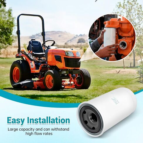 HHTA0-37710 Hydraulic Filter, Compatible with Ku bota B L M MX Series Compact Tractor B20 B21 L2900 L3130 M100XDC MX5100DT MX5000SU, Replace BT8488 33960-82630 2 Pack in Saudi Arabia