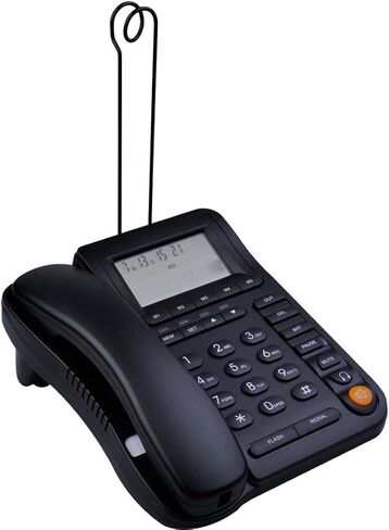 Call Center Dial pad with Headset Jack Corded Telephone with Caller ID Home Office Telephone in Saudi Arabia
