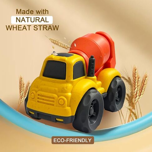 Toddler Toy Cars for 1-3, Toy for Boys 2-4, Toddlers Toy Trucks Dump Truck,BPA Free Outdoor Car Toys for Baby, Birthday Xmas Gifts for 3 4 Year Boy Girl in Saudi Arabia