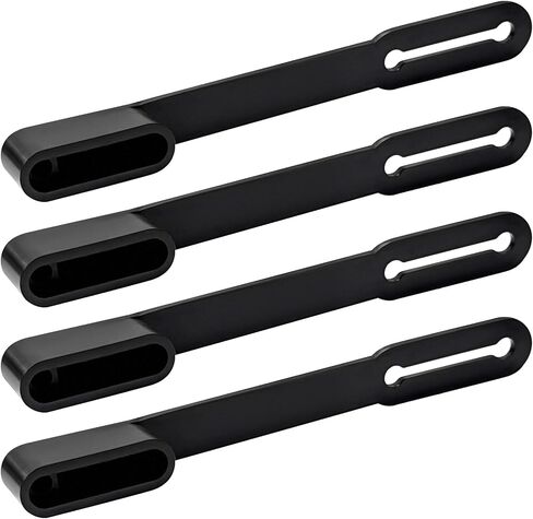 4PCS 4-Pin Flat Trailer Wiring Harness Connector Dust Covers, Dustproof 4-Way Vehicle Side Wire Plug Cap, Waterproof PVC Wiring Harness Connector Protector for Trailers RVs Trucks in Saudi Arabia