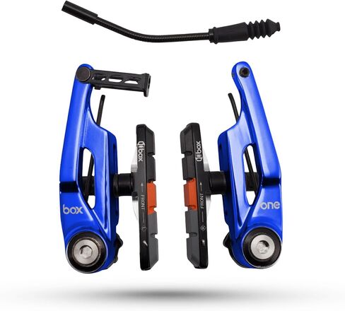 Box One Oversized V-Brakes Red Kit BMX Compatible with Bike Rotor Components in Saudi Arabia