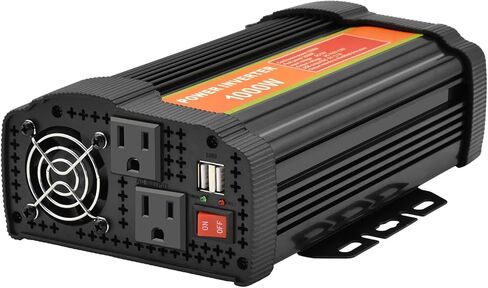 1000 Watt Power Inverter dc to ac 12V to 110V Converter Charger for car RV (1000W) in Saudi Arabia