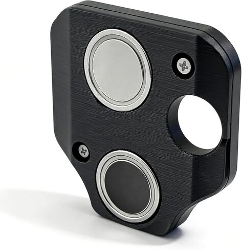 Superior Magnetic Stand for Brady Portable Label Printers | Dual Enhanced Magnets & Premium Smooth Finish (Black) in Saudi Arabia