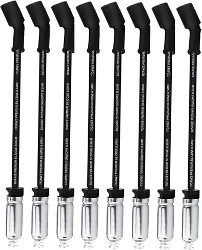 9748HH Spark Plug Wire Set with Heat Shield, 8.5mm Ignition Spark Plug Wires Compatible with Silverado Sierra Tahoe Yukon in Saudi Arabia