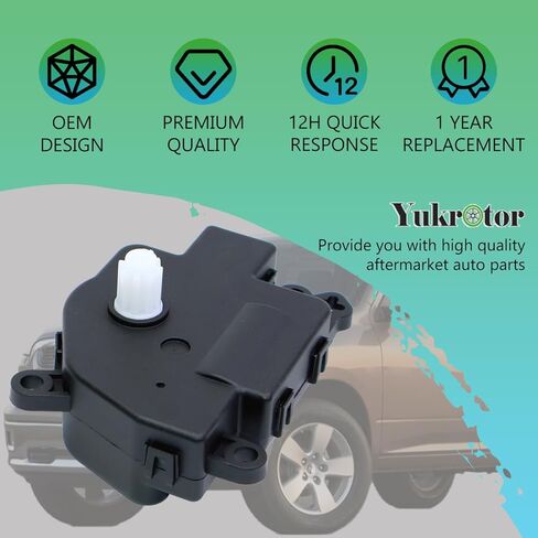 مشغل باب وضع HVAC 604-005 مشغل التحكم في الوضع الرئيسي متوافق مع 2009-2018 دودج رام 1500 2500 3500 يستبدل OE # 68089742AA 68448026AA in Kuwait