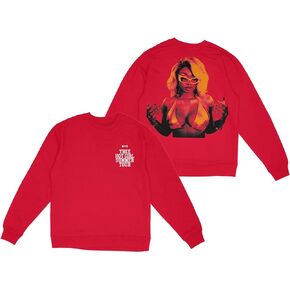 Megan Thee Stallion Official Merch Hot Girl Summer Tour Crewneck Sweatshirt