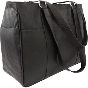 Medium Shopping Bag, Black, One Size