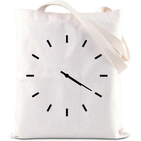 KUIYAI 420 Weed Tote Bag Marijuana Gift Cannabis Smoking Gift 420 O’clock Graphic Shoulder Bag Pot Leaf Gift THC Stoner Gift
