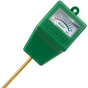 61127 Soil Moisture Meter, 2 Pack, 11" Soil Probe, Plant Water Meter for House Plants, Soil Tester for Plant Care, Wet/Dry Soil Test Kit, Dirt Humidity Meter Indoor Plant, Gardening Gadgets