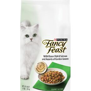 Purina Fancy Feast Dry Cat Food with Savory Chicken and Turkey - 12 lb. Bag