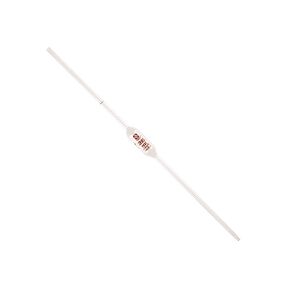 Sibata 2040-10-3MM 10mL Wide Tip Volumetric Pipet, Class B Reusable Glass, 3mm Tip Diameter (Pack of 12)