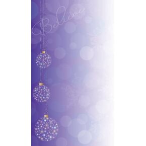 Great Papers! Believe Ornaments Letterhead, 80 count, 11" x 8.5" (2014040)