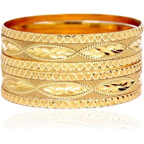 JD'Z COLLECTION Indian Gold Plated Bangles Jewelry For Women & Girls Gold Plated Jewelry For Women
