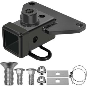 13434 Trailer Hitch Receiver, Class 3 Trailer Hitch, 2" Receiver, Compatible with Select Jeep Gladiator JT Pickup Truck(2020-2023), Trailer Hitch Kit can Accept a Ball Mount, Cargo Carrier, Bike Rack