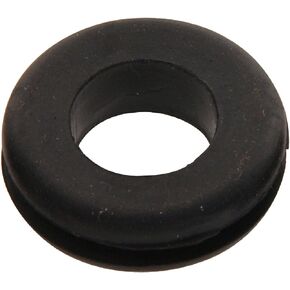 55052 Groove Rubber Grommet, 7/16 by 3/16 by 5/16-Inch, 25-Pack , Black