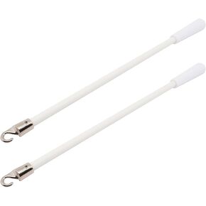 قطعتان من العصا العمياء البديلة مع خطاف ومقبض، ستائر رأسية للعصا العمياء مقاس 12 بوصة، عصا إمالة عمياء للنافذة، قطع غيار ستائر موسعة للعصا العمياء البيضاء in Kuwait