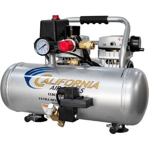 2010ALFCAD Ultra Quiet & Oil-Free 1.0 Hp 2.0 Gal. Aluminum Tank Air Compressor